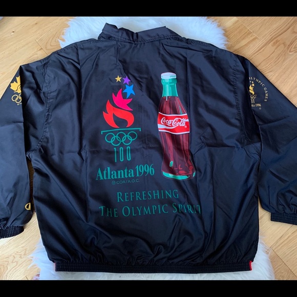 Vintage Champion Atlanta 1996 Canadian Olympic Team Jacket XL NWT - Picture 8 of 12